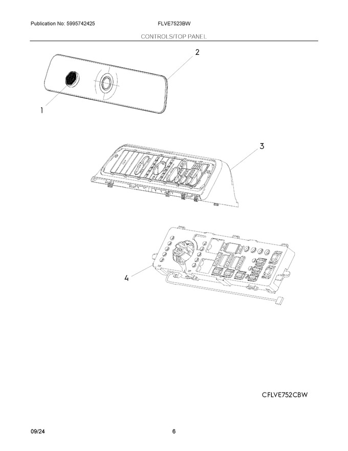 Diagram for FLVE7523BW