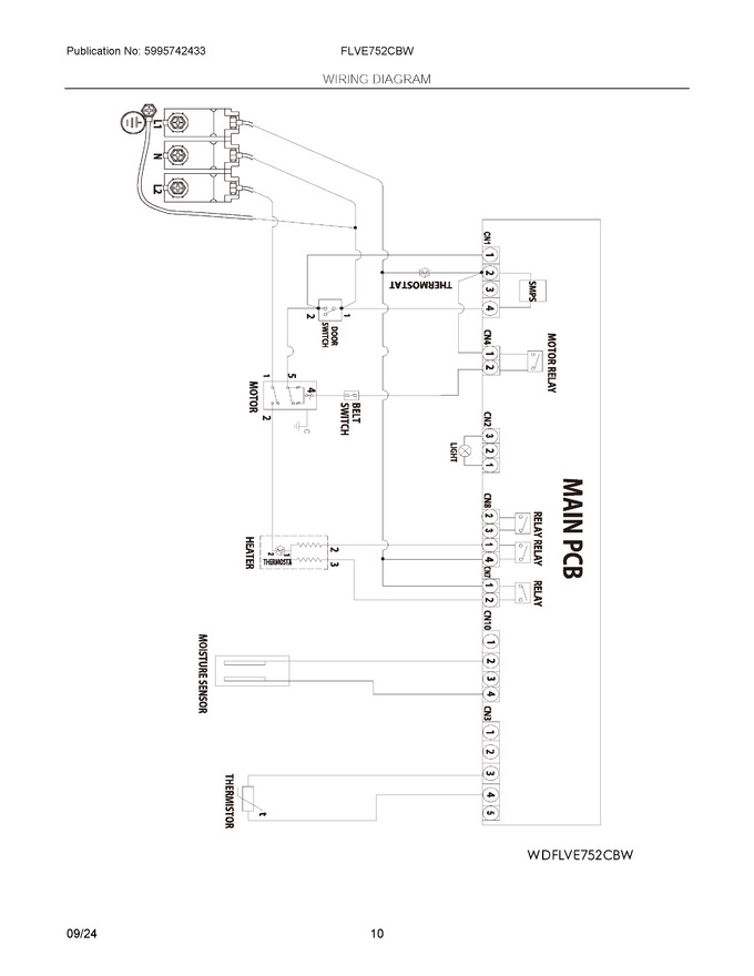 Diagram for FLVE752CBW