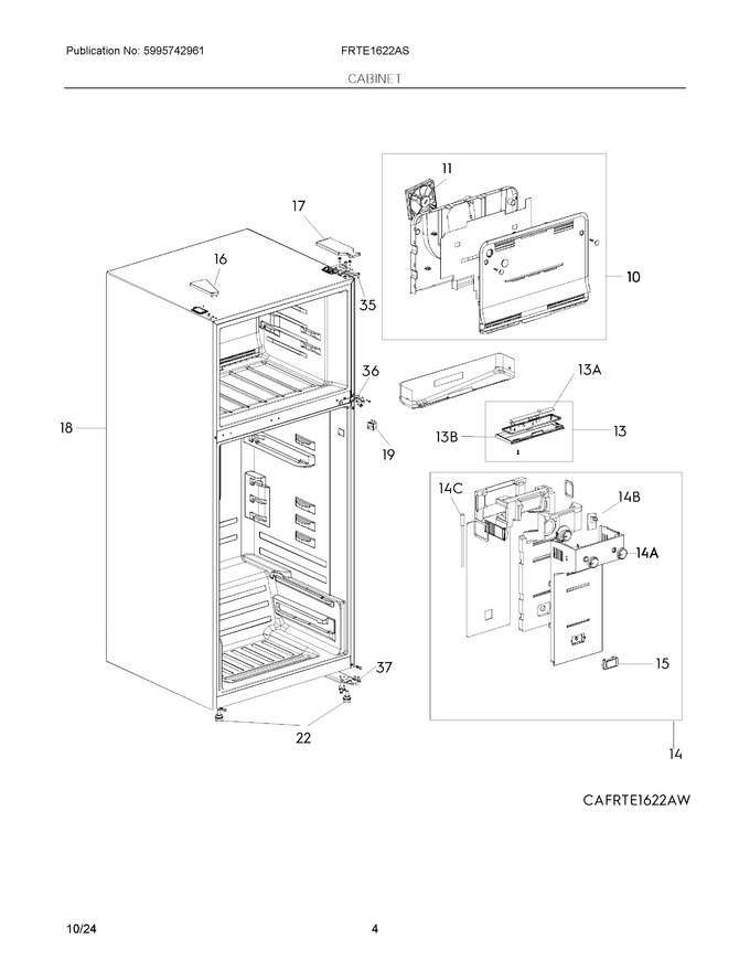 Diagram for FRTE1622AS