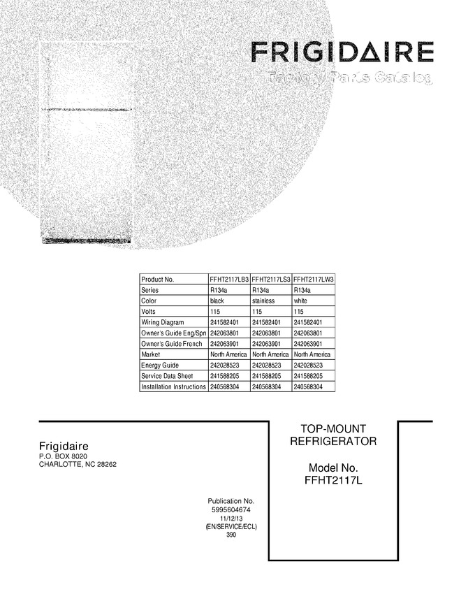 Diagram for FFHT2117LS3