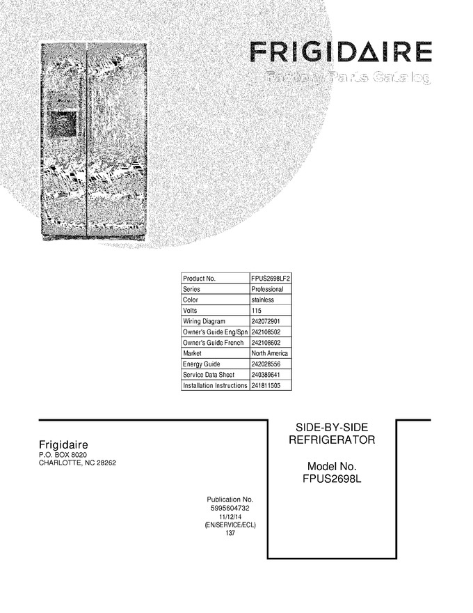 Diagram for FPUS2698LF2