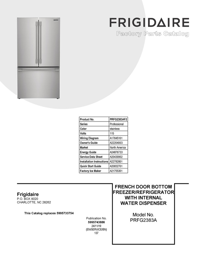 Diagram for PRFG2383AF2