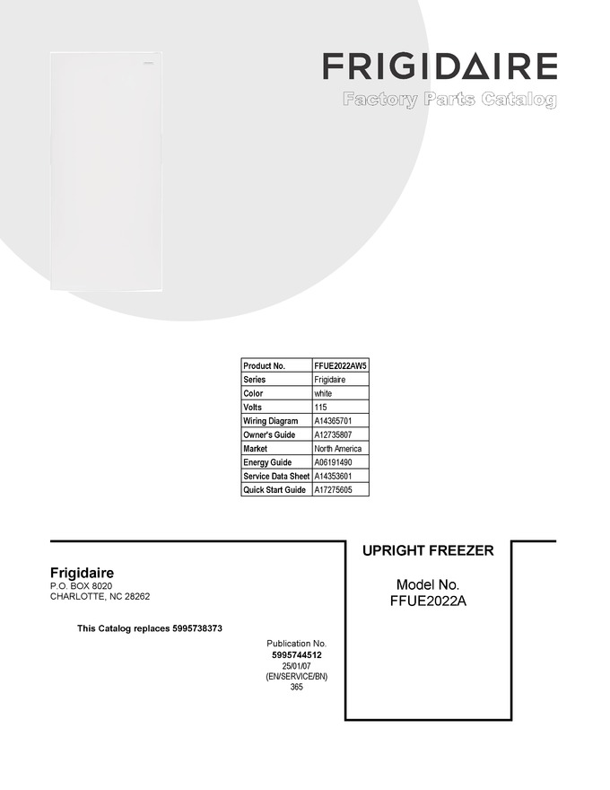 Diagram for FFUE2022AW5