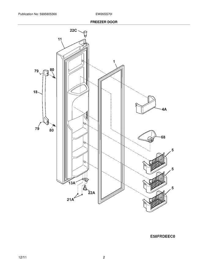 Diagram for EW26SS70IB0