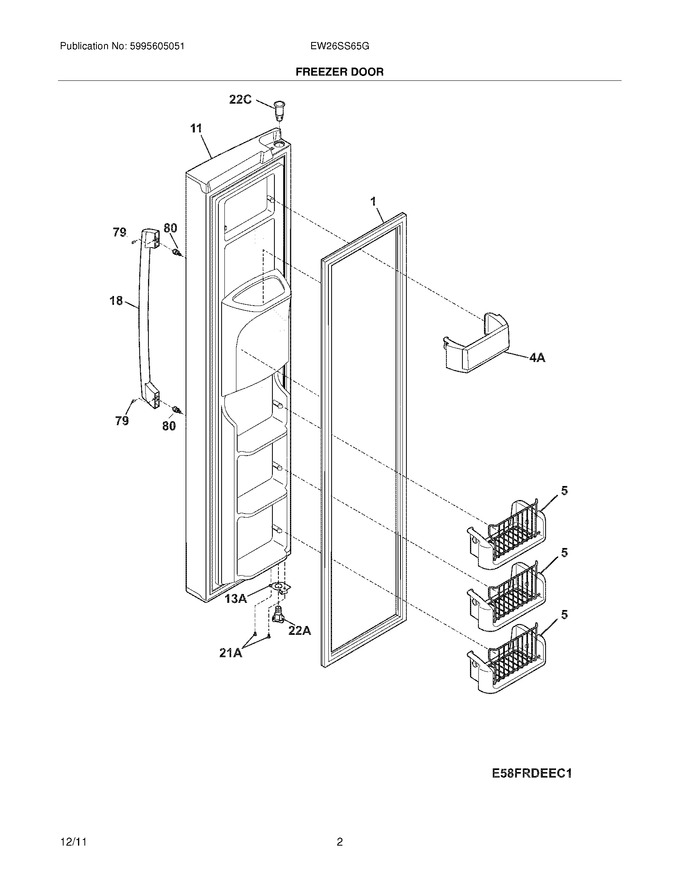 Diagram for EW26SS65GW2