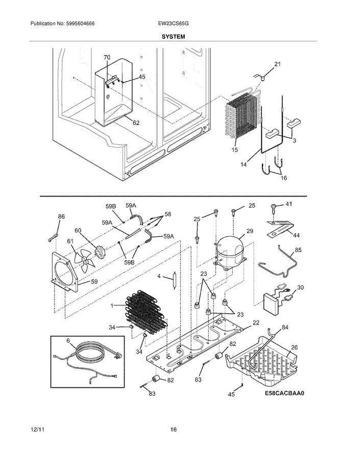 Diagram for EW23CS65GW1