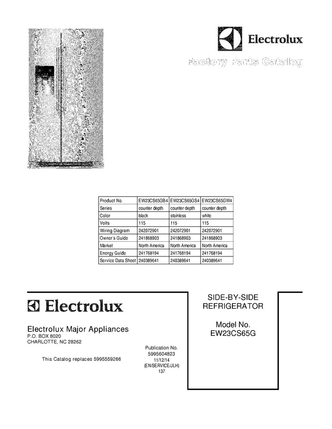 Diagram for EW23CS65GW4