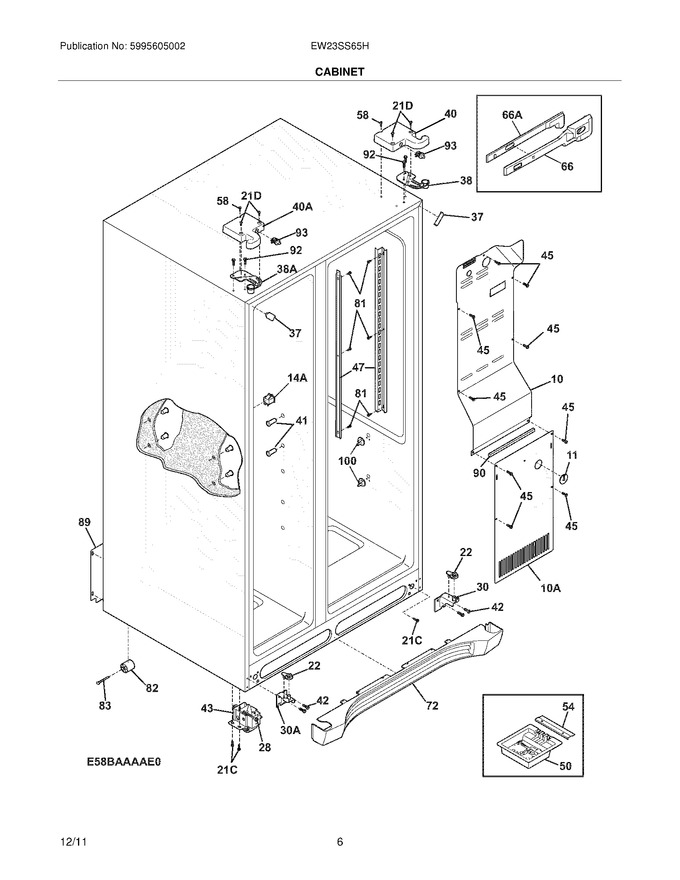 Diagram for EW23SS65HB3