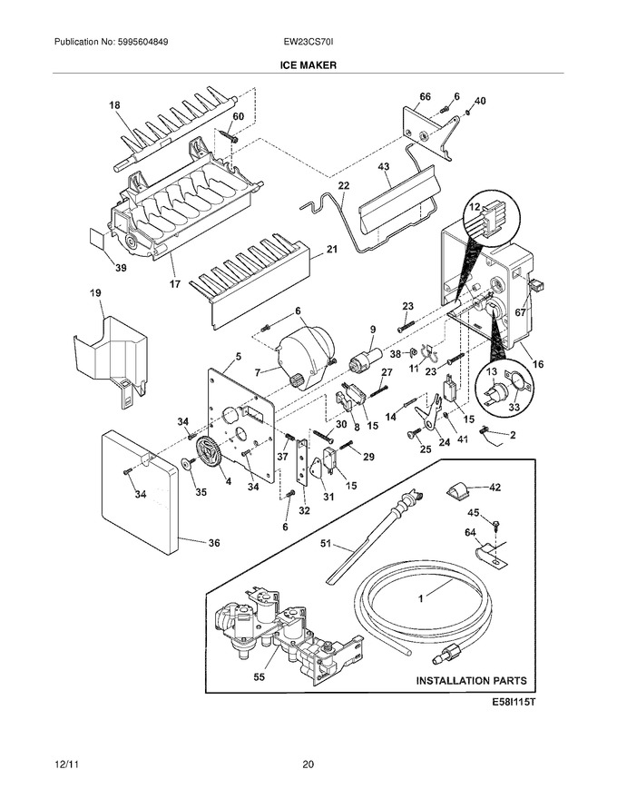 Diagram for EW23CS70IW0