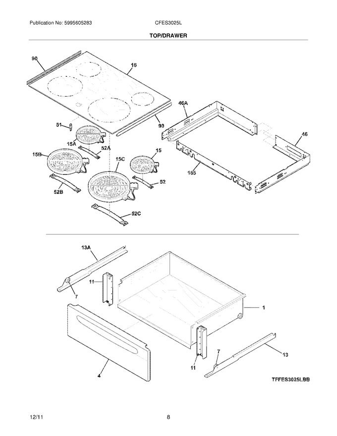 Diagram for CFES3025LW4