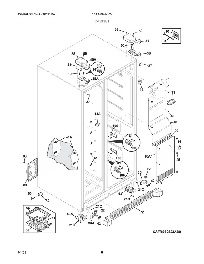 Diagram for FRSS26L3AFC