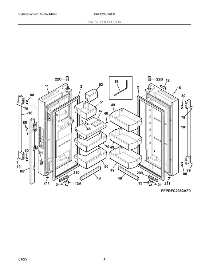Diagram for PRFS2883AFB
