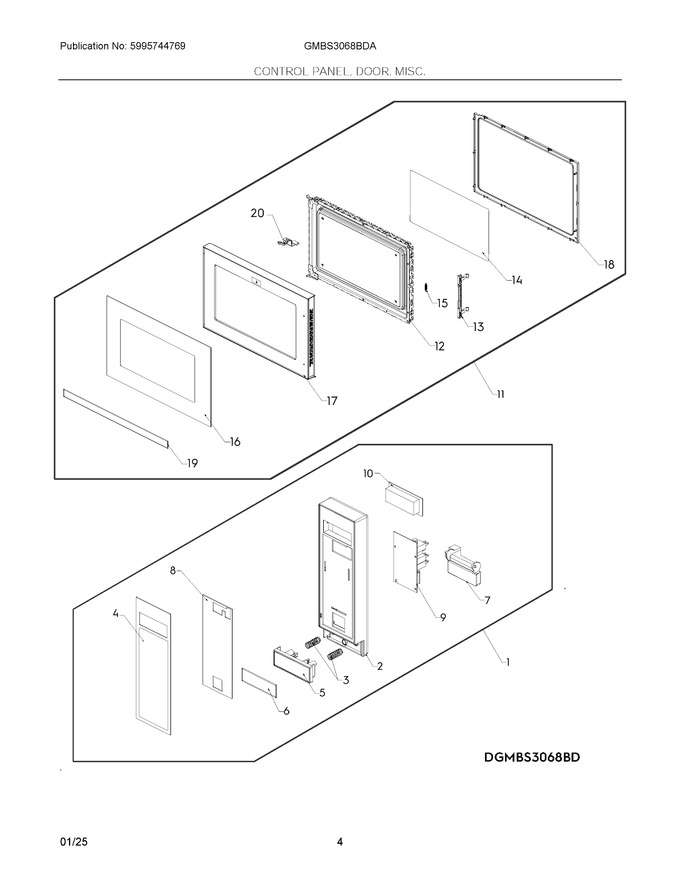 Diagram for GMBS3068BDA