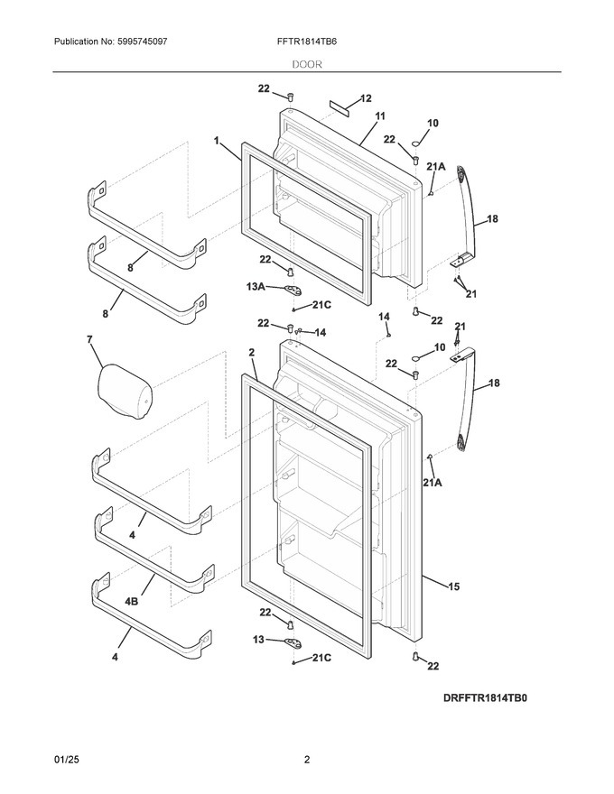 Diagram for FFTR1814TB6