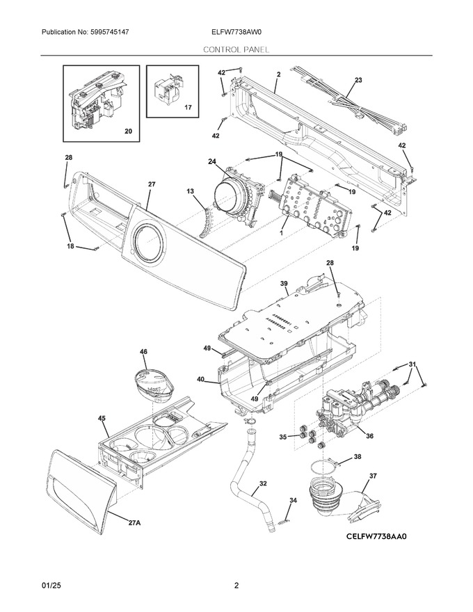 Diagram for ELFW7738AW0