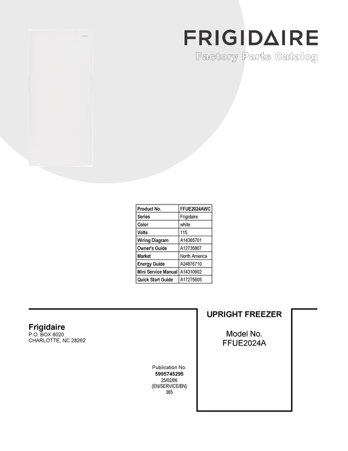 Diagram for FFUE2024AWC