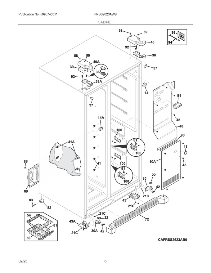 Diagram for FRSS2623AWB