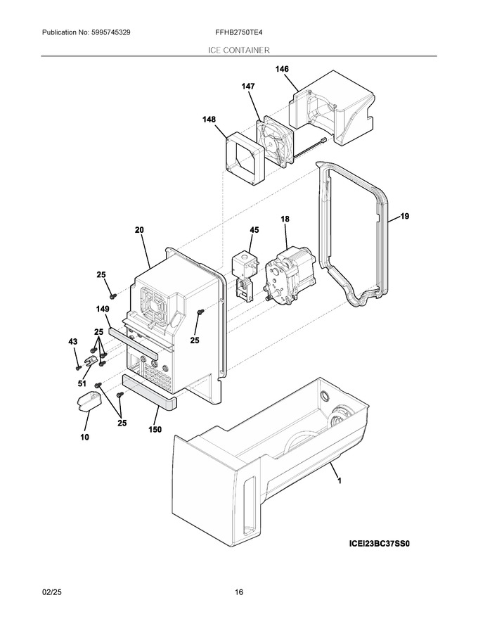 Diagram for FFHB2750TE4