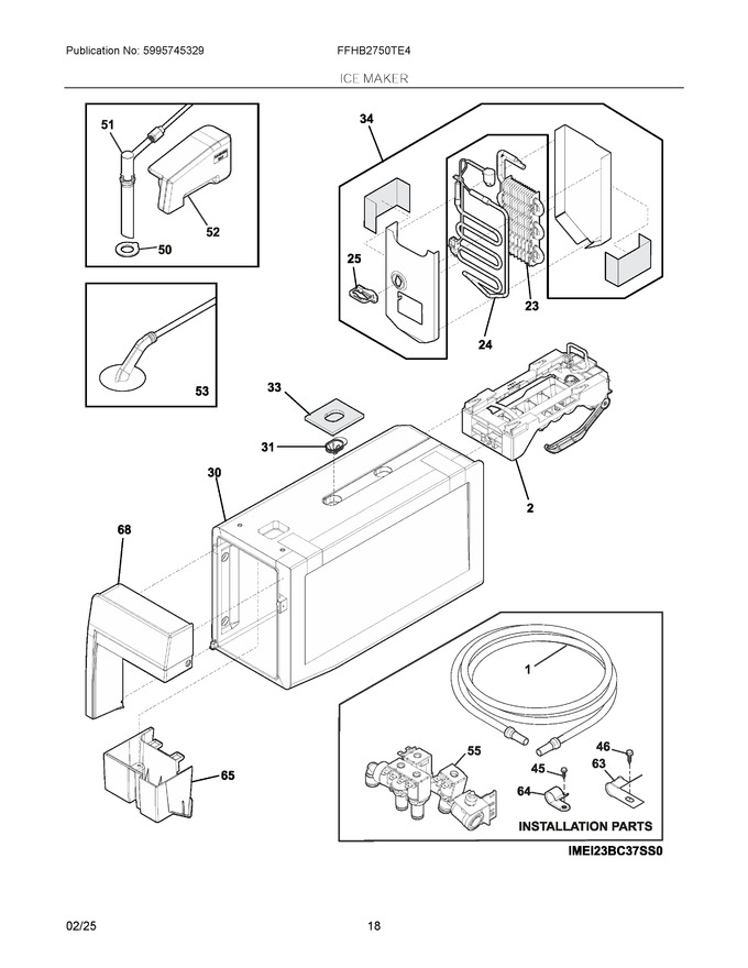 Diagram for FFHB2750TE4