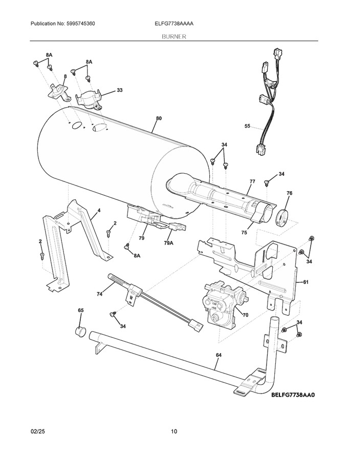 Diagram for ELFG7738AA0