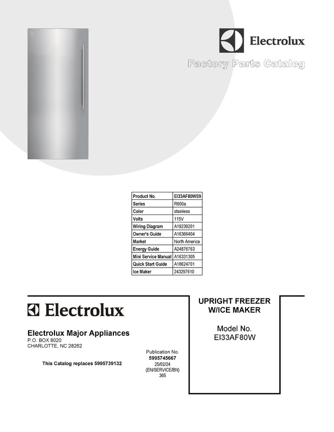 Diagram for EI33AF80WS9