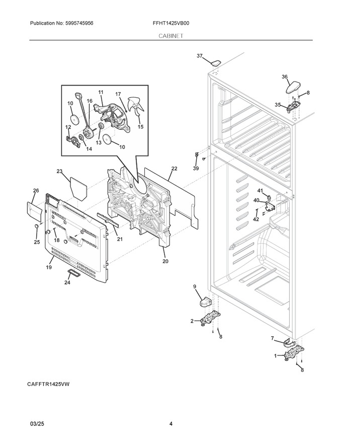 Diagram for FFHT1425VB00