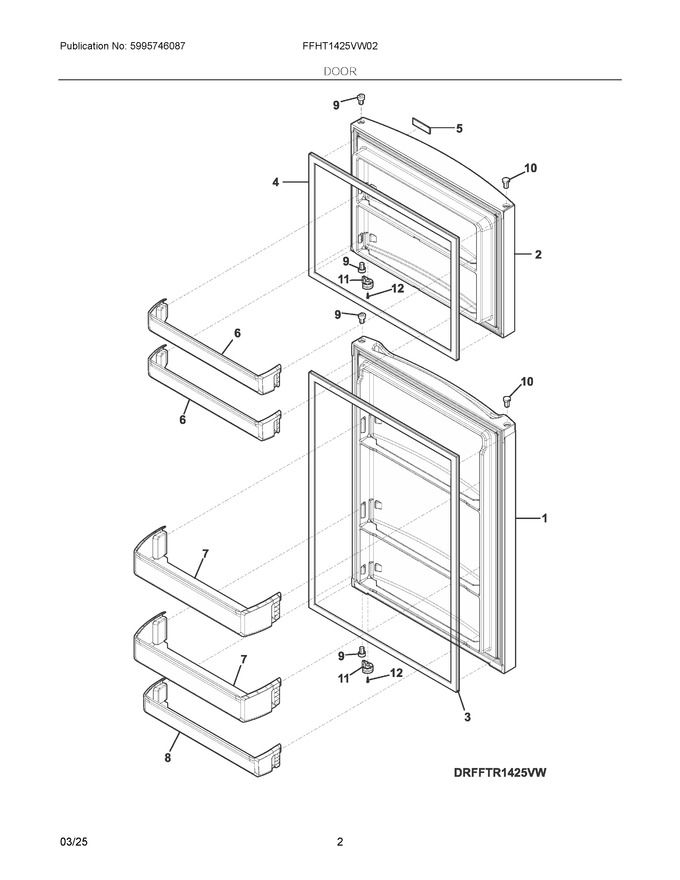 Diagram for FFHT1425VW02