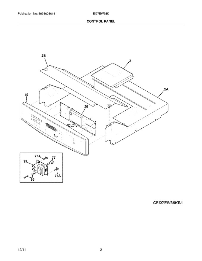 Diagram for EI27EW35KB1