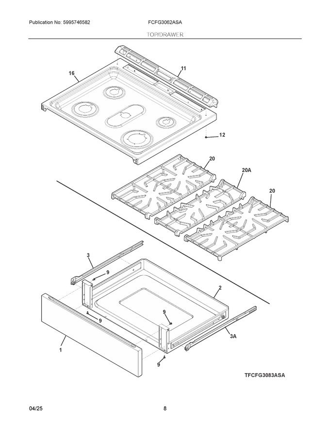 Diagram for FCFG3062ASA