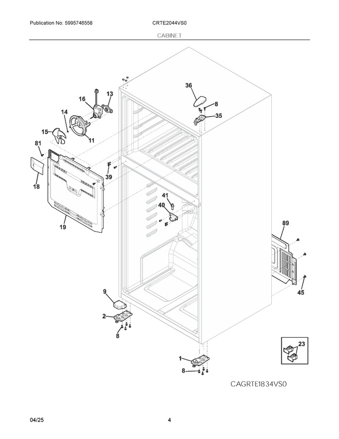 Diagram for CRTE2044VS0