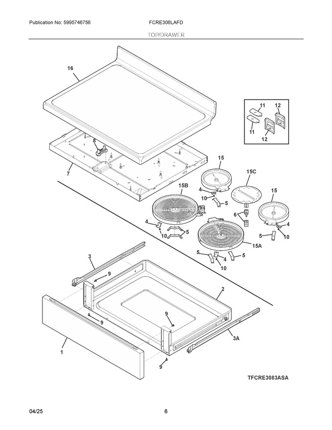 Diagram for FCRE306LAFD