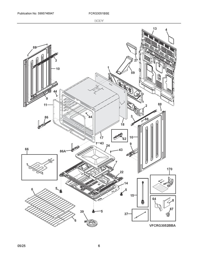 Diagram for FCRG3051BSE