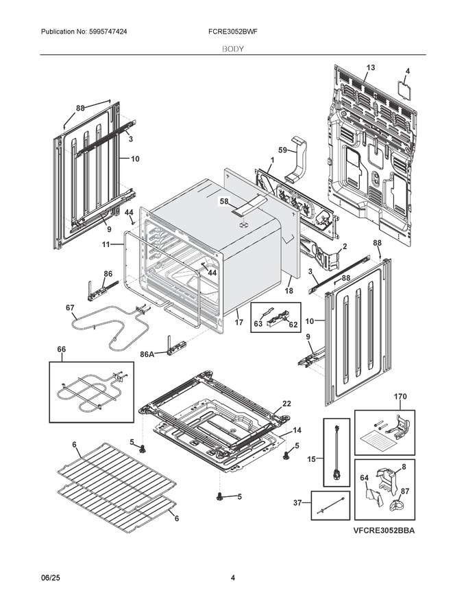 Diagram for FCRE3052BWF