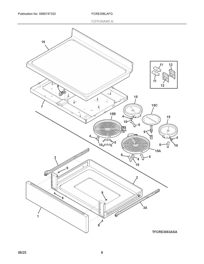 Diagram for FCRE306LAFG