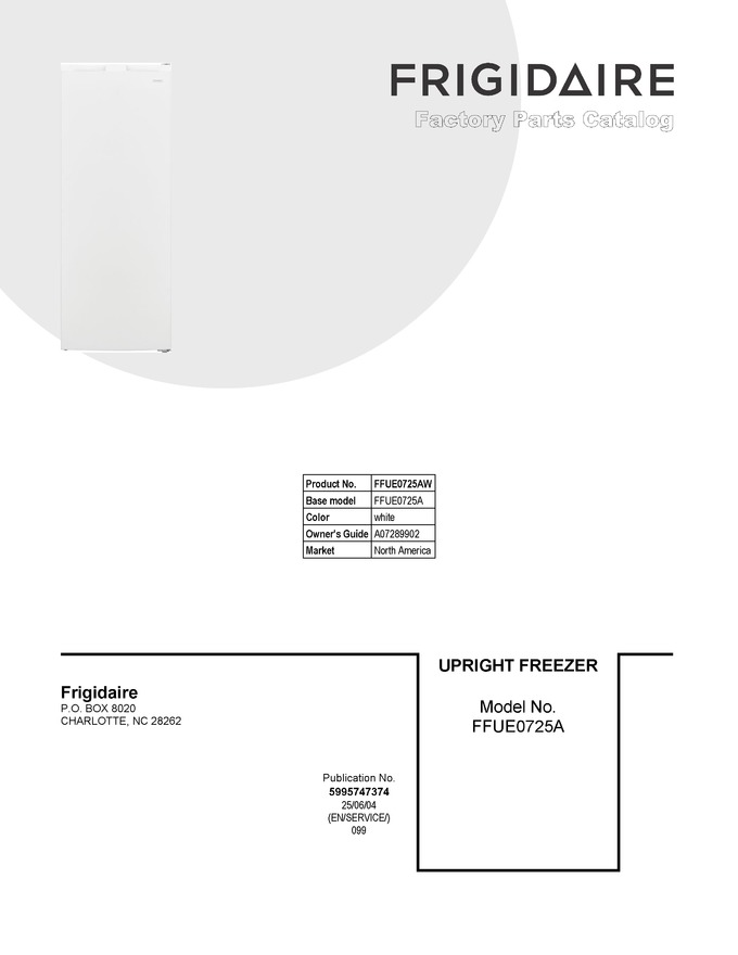 Diagram for FFUE0725AW
