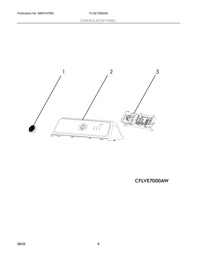 Diagram for FLVE7000AW