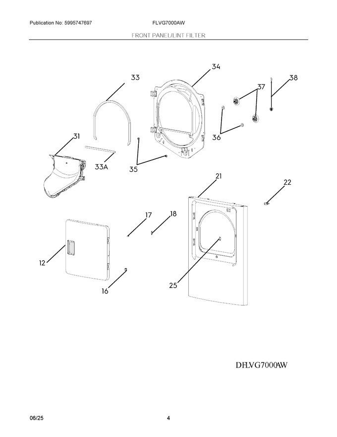 Diagram for FLVG7000AW