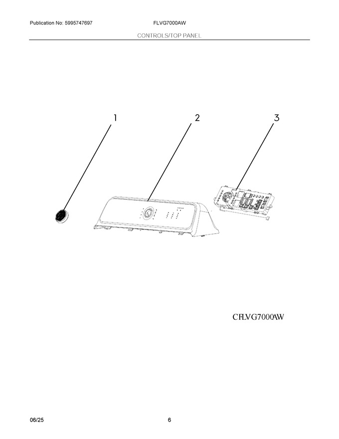 Diagram for FLVG7000AW