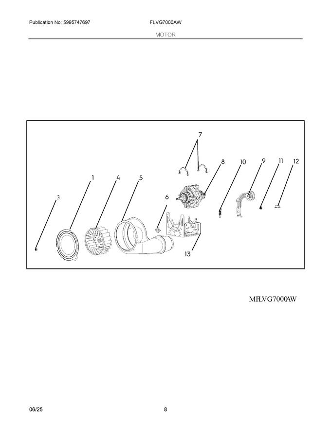 Diagram for FLVG7000AW