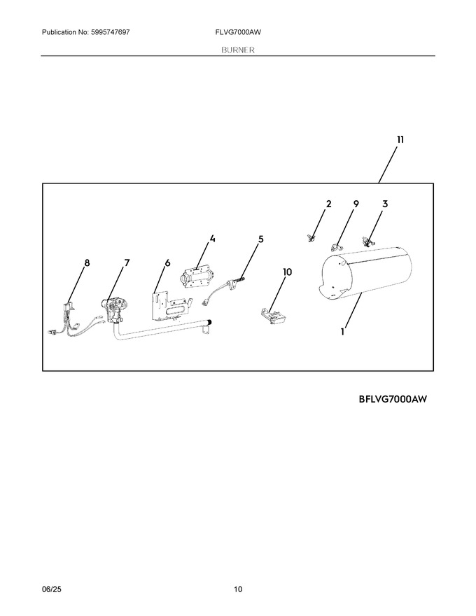 Diagram for FLVG7000AW