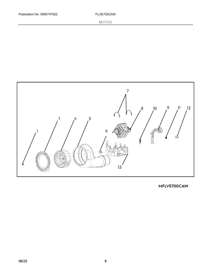 Diagram for FLVE700CAW
