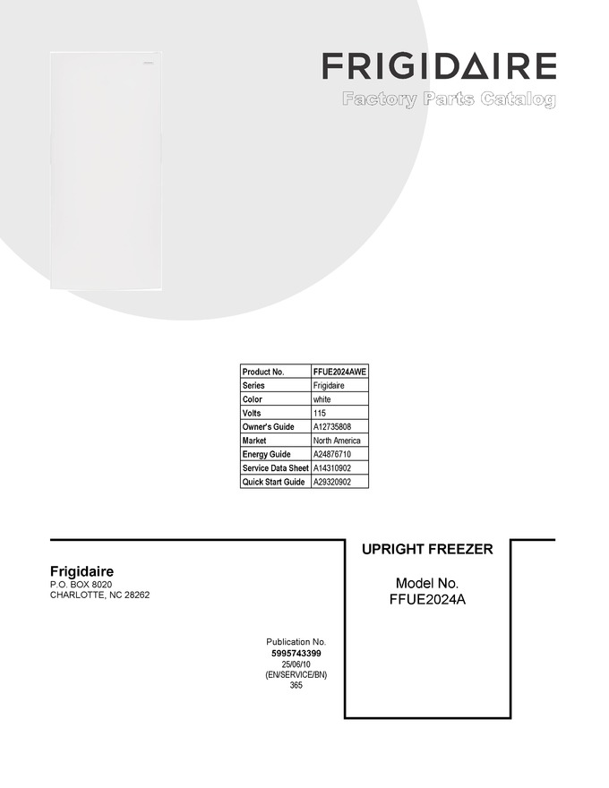 Diagram for FFUE2024AWE