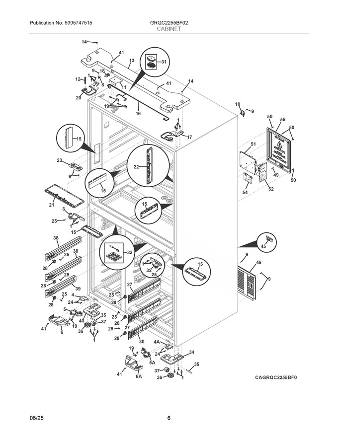 Diagram for GRQC2255BF02