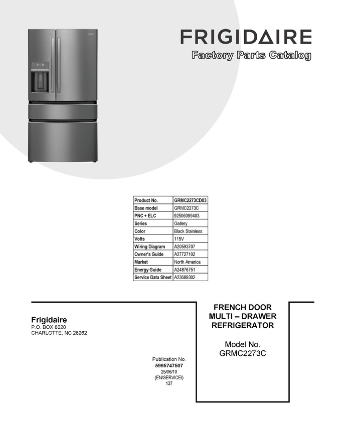 Diagram for GRMC2273CD03