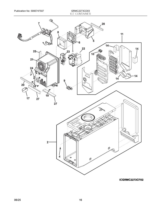 Diagram for GRMC2273CD03