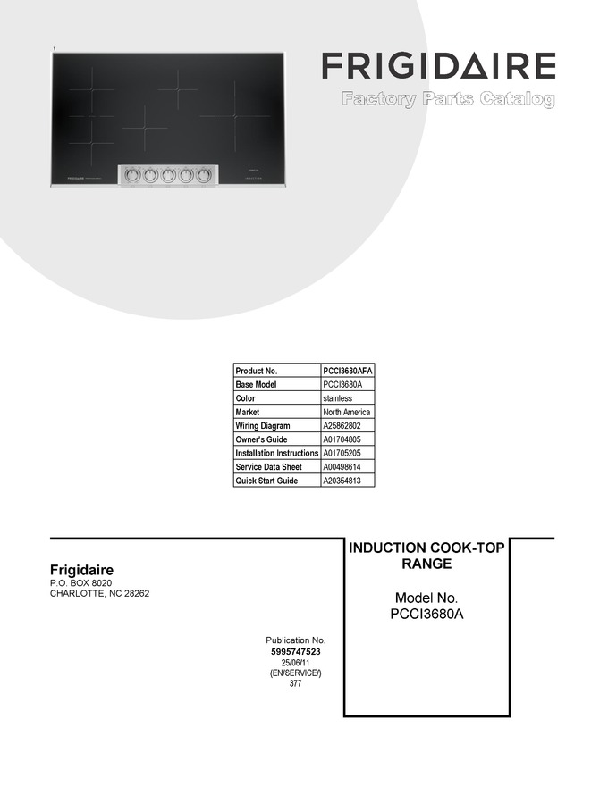 Diagram for PCCI3680AFA