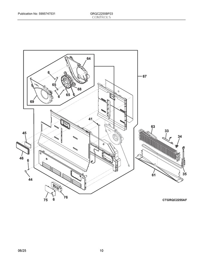 Diagram for GRQC2255BF03