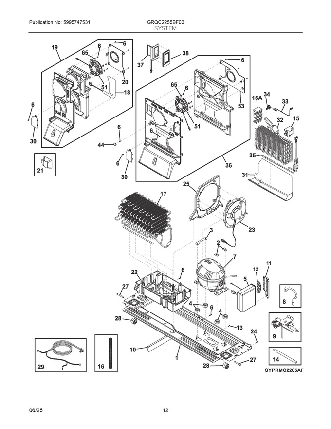 Diagram for GRQC2255BF03