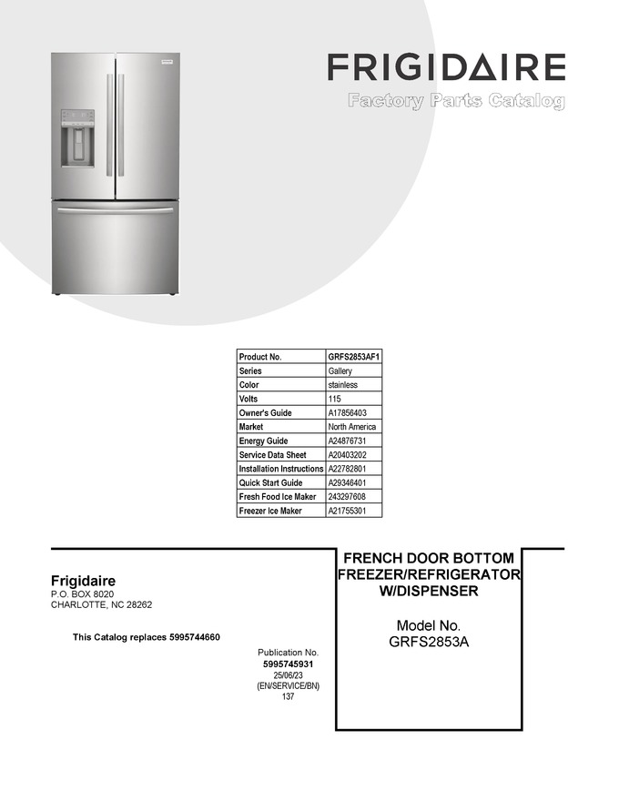 Diagram for GRFS2853AF1