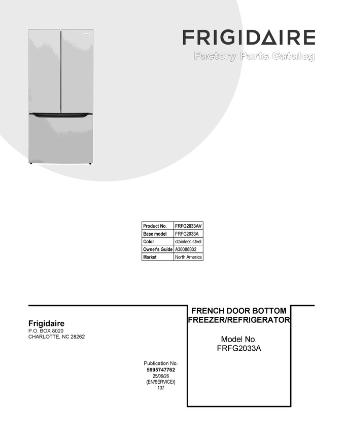 Diagram for FRFG2033AV